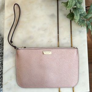 Kate Spade Rose Gold Wristlet